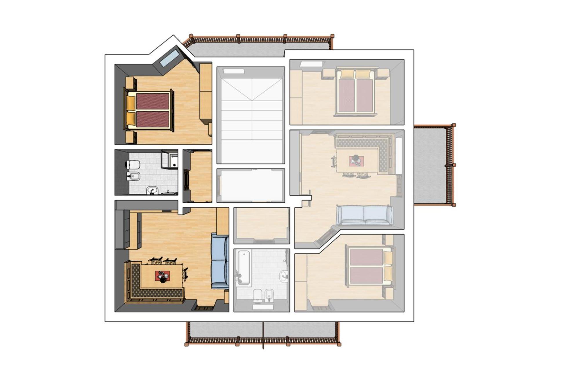 Apartment Fedares ลาวาลเล ภายนอก รูปภาพ