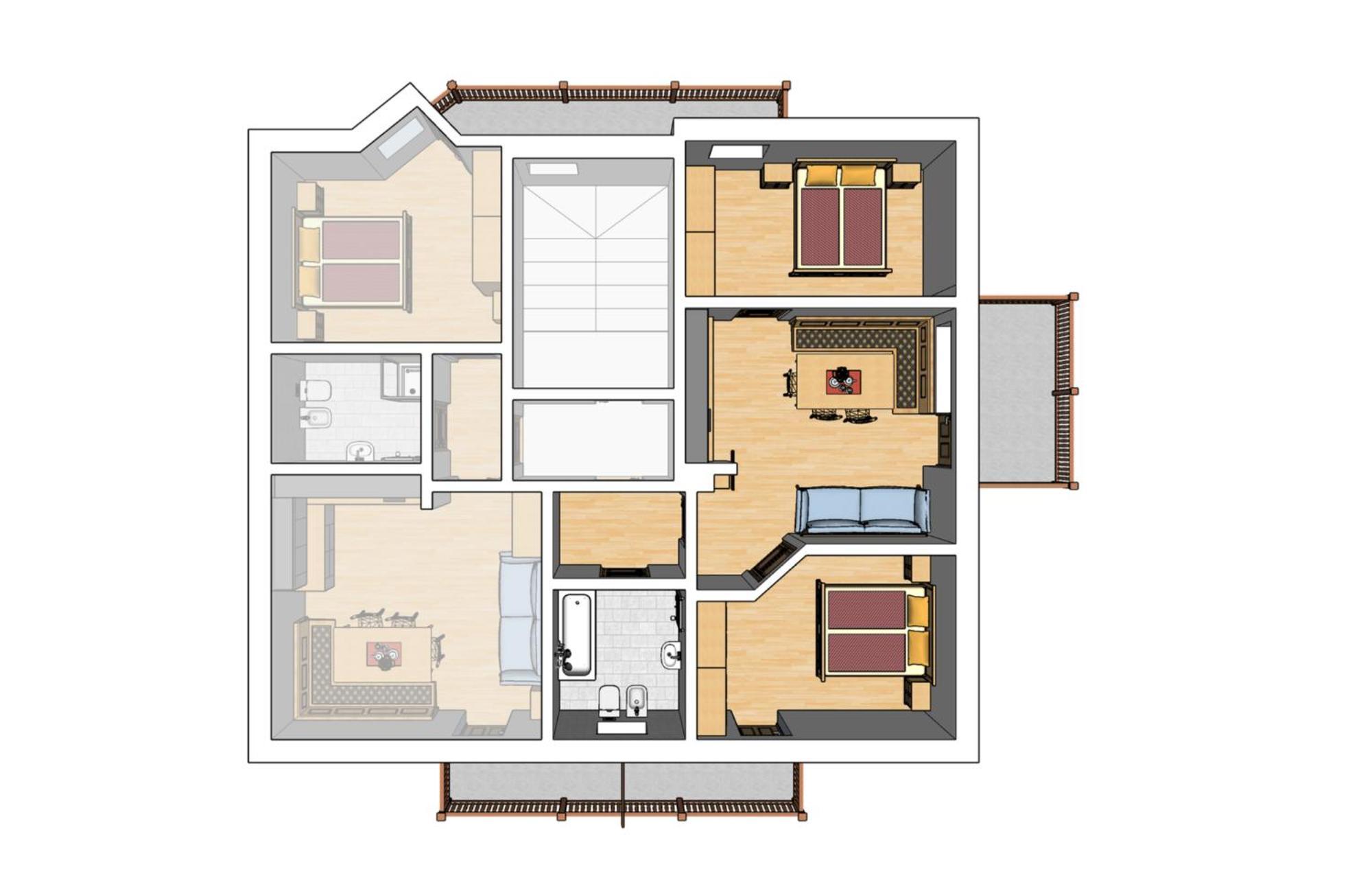 Apartment Fedares ลาวาลเล ภายนอก รูปภาพ